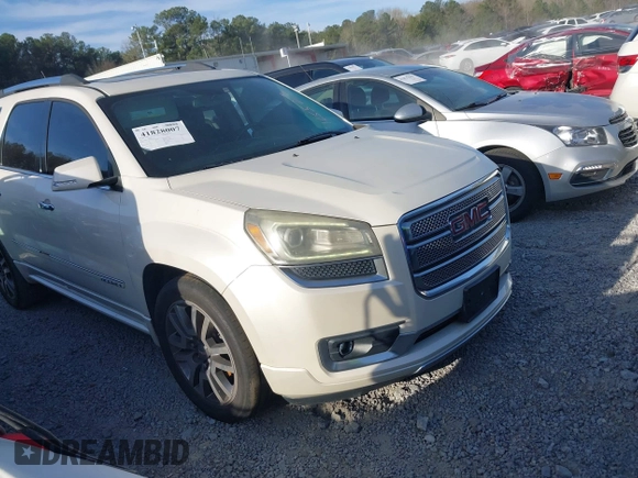 2013 GMC Acadia Denali z VIN 1GKKRTKD2DJ165522, wystawiony jako IAAI lot #41828007 z przebiegiem 182 722 mil mil oraz . Historia ofert i sprzedaży dostępna na DreamBid. Obrazek 13.