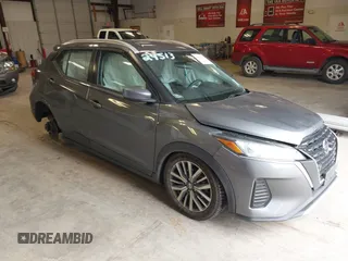 2021 Nissan Kicks SV with VIN 3N1CP5CV7ML469515, listed as a IAAI auction lot 41629851 with 82,604 mi miles and . Bid and sale history available at DreamBid. Image 1.