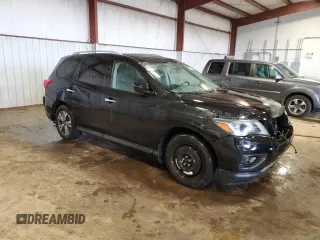 2017 Nissan Pathfinder SL with VIN 5N1DR2MM3HC914121, listed as a Copart auction lot 50707625 with 160,800 mi miles and Salvage Title. Bid and sale history available at DreamBid. Image 4.