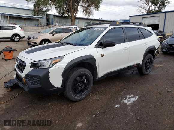 2024 Subaru Outback Wilderness with VIN 4S4BTGUD9R3295242, listed as a Copart auction lot 61982425 with 9,530 mi miles and Salvage title. Bid and sale history available at DreamBid. Image 1.