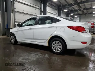 2016 Hyundai Accent SE with VIN KMHCT4AE3GU971207, listed as a Copart auction lot 50463915 with 115,409 mi miles and Salvage Title. Bid and sale history available at carsss.com. Image 2.