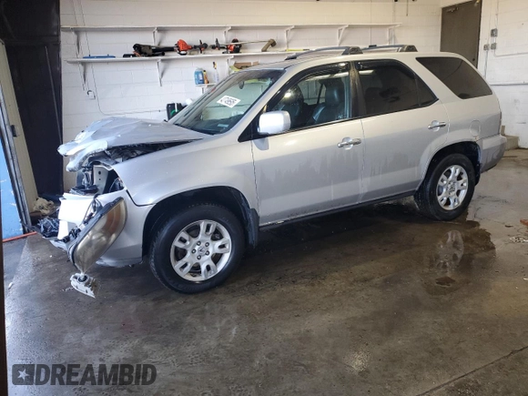 2005 Acura MDX Touring with VIN 2HNYD18925H513831, listed as a Copart auction lot 42749695 with 199,139 mi miles and Salvage Title. Bid and sale history available at carsss.com. Image 1.