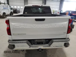 2022 Chevrolet Silverado 1500 LT with VIN 1GCPDDEK8NZ518672, listed as a Copart auction lot 83454114 with 40,850 mi miles and Salvage Title. Bid and sale history available at DreamBid. Image 6.