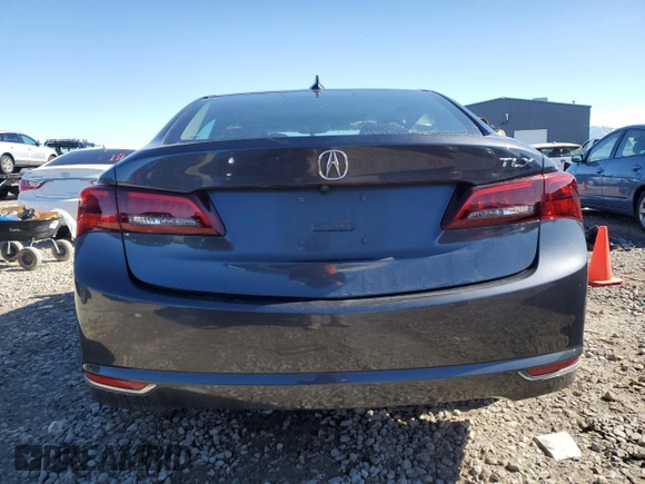 2016 Acura TLX V6 with VIN 19UUB2F37GA009180, listed as a Copart auction lot 46912385 with 113,777 mi miles and Salvage Title. Bid and sale history available at carsss.com. Image 6.