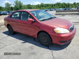 2006 Toyota Corolla CE with VIN 1NXBR32E96Z636051, listed as a Copart auction lot 65013655 with Not provided miles and Clean title. Bid and sale history available at DreamBid. Image 4.