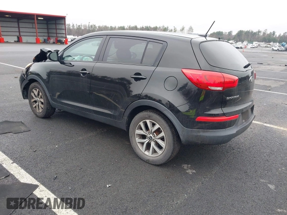 2015 Kia Sportage LX with VIN KNDPBCAC7F7701413, listed as a IAAI auction lot 41993979 with 111,912 mi miles and . Bid and sale history available at carsss.com. Image 3.
