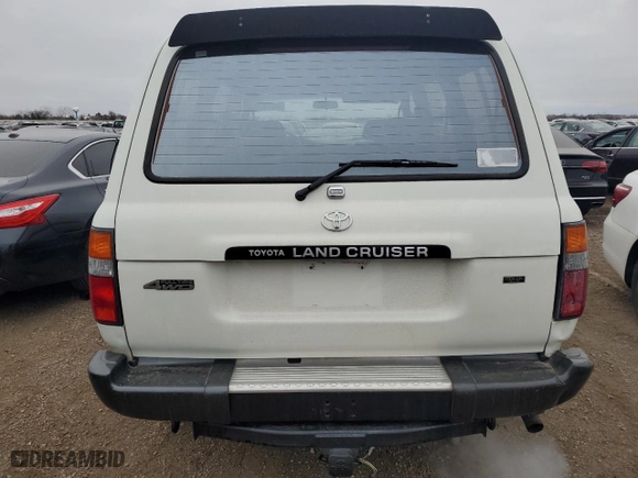 1997 Toyota Land Cruiser with VIN JT3HJ85J3V0186046, listed as a Copart auction lot 84240034 with 388,157 mi miles and Clean Title. Bid and sale history available at carsss.com. Image 6.