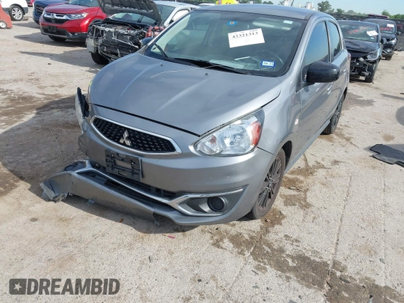 2020 Mitsubishi Mirage LE with VIN ML32A5HJ8LH002281, listed as a IAAI auction lot 42321313 with 59,064 mi miles and . Bid and sale history available at DreamBid. Image 17.