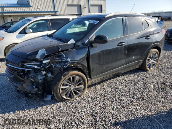 2020 Buick Encore GX Essence with VIN KL4MMGSL5LB117856, listed as a Copart auction lot 48256835 with 67,963 mi miles and Salvage title. Bid and sale history available at DreamBid. Image 1.