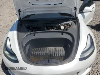 2023 Tesla Model 3 with VIN 5YJ3E1EA3PF602067, listed as a Copart auction lot 52317695 with 54,867 mi miles and Salvage Title. Bid and sale history available at DreamBid. Image 11.