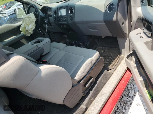 2008 Ford F-150 STX with VIN 1FTRX14W58FB17296, listed as a Copart auction lot 58791705 with Not provided miles and Clean title. Bid and sale history available at DreamBid. Image 8.