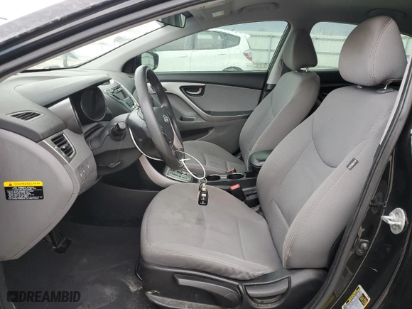 2013 Hyundai Elantra GLS with VIN 5NPDH4AE3DH173015, listed as a Copart auction lot 46912105 with 165,569 mi miles and Salvage Title. Bid and sale history available at carsss.com. Image 7.