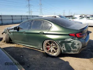 2022 BMW 5 Series with VIN WBS73CH01NCJ52802, listed as a Copart auction lot 73005874 with Not provided miles and Salvage title. Bid and sale history available at DreamBid. Image 2.
