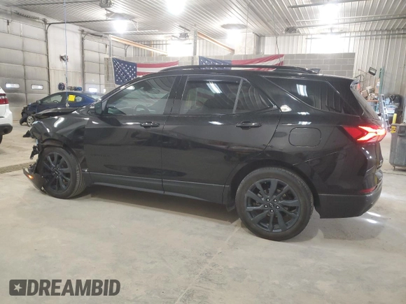 2022 Chevrolet Equinox RS with VIN 2GNAXWEVXN6138271, listed as a Copart auction lot 48996785 with 61,193 mi miles and Salvage title. Bid and sale history available at DreamBid. Image 2.