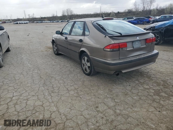 2002 Saab 9-3 z VIN YS3DF58KX22004947, wystawiony jako Copart lot #49740465 z przebiegiem Nie podano mil oraz Czysty tytuł • Clean title. Historia ofert i sprzedaży dostępna na DreamBid. Obrazek 2.