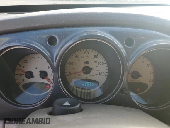 2003 Chrysler PT Cruiser Touring with VIN 3C4FY58B63T621627, listed as a Copart auction lot 80792234 with 129,850 mi miles and Non Repairable. Bid and sale history available at DreamBid. Image 9.