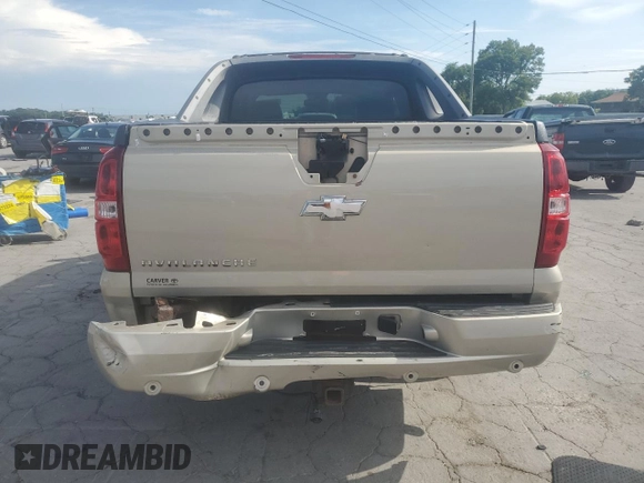 2007 Chevrolet Avalanche 1LT with VIN 3GNFK12307G120315, listed as a Copart auction lot 64714735 with 208,224 mi miles and Salvage title. Bid and sale history available at DreamBid. Image 6.