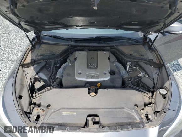 2014 Infiniti Q50 Sport with VIN JN1BV7AR4EM702521, listed as a Copart auction lot 61017205 with 61,317 mi miles and Salvage title. Bid and sale history available at DreamBid. Image 11.