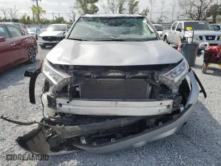 2020 Toyota RAV4 XLE Premium with VIN JTMC1RFV7LD055799, listed as a Copart auction lot 50522175 with 42,713 mi miles and Non Repairable. Bid and sale history available at carsss.com. Image 5.