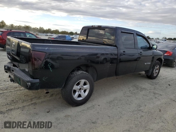 2008 Nissan Titan with VIN 1N6BA07F88N309789, listed as a Copart auction lot 77879284 with 213,835 mi miles and Salvage title. Bid and sale history available at DreamBid. Image 3.