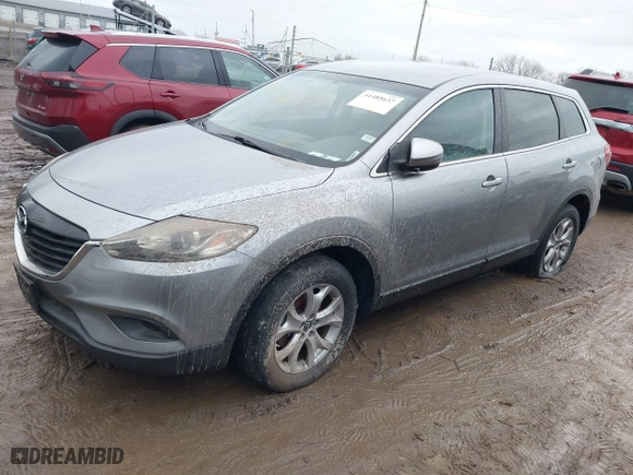 2015 Mazda CX-9 Sport with VIN JM3TB3BV5F0454357, listed as a IAAI auction lot 41485637 with 120,820 mi miles. Bid and sale history available at carsss.com. Image 17.