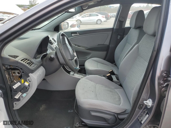 2015 Hyundai Accent GLS with VIN KMHCT4AE9FU792331, listed as a Copart auction lot 47350105 with 144,709 mi miles and Clean Title. Bid and sale history available at carsss.com. Image 7.