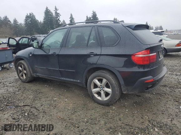 2007 BMW X5 3.0si with VIN 5UXFE43597L012374, listed as a Copart auction lot 47418905 with 164,480 mi miles and Salvage Title. Bid and sale history available at carsss.com. Image 2.
