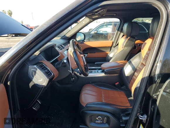 2017 Land Rover Range Rover Sport HSE Dynamic with VIN SALWV2FV4HA143185, listed as a Copart auction lot 46954895 with 81,128 mi miles and Salvage Title. Bid and sale history available at carsss.com. Image 7.