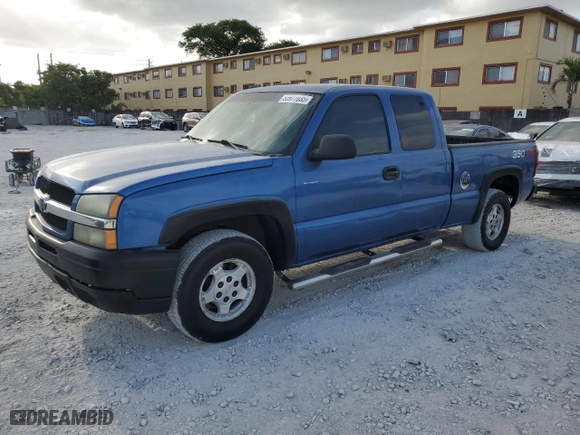 2004 Chevrolet Silverado 1500 Work Truck with VIN 2GCEC19V141187440, listed as a Copart auction lot 53977035 with 0 mi miles and Clean Title. Bid and sale history available at carsss.com. Image 1.