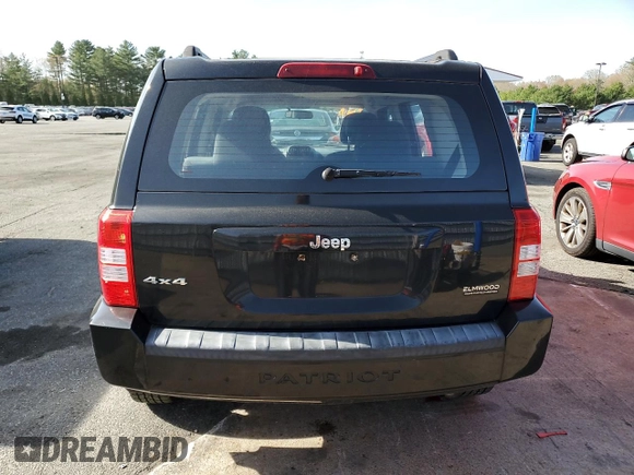 2010 Jeep Patriot Sport with VIN 1J4NF2GB0AD571175, listed as a Copart auction lot 54985195 with 112,365 mi miles and Clean Title. Bid and sale history available at carsss.com. Image 6.