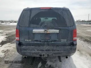 2010 Honda Pilot Touring with VIN 5FNYF4H99AB501127, listed as a Copart auction lot 52602285 with 271,602 mi miles and Salvage Title. Bid and sale history available at carsss.com. Image 6.
