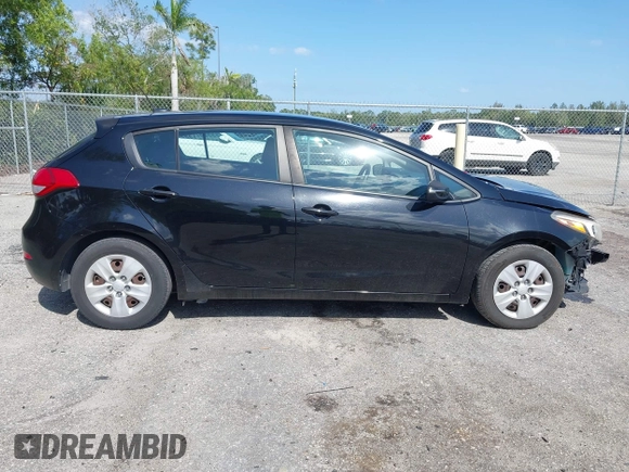 2017 Kia Forte5 LX with VIN KNAFK5A86H5699782, listed as a IAAI auction lot 41996763 with 80,974 mi miles. Bid and sale history available at carsss.com. Image 14.