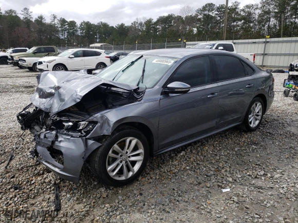 2020 Volkswagen Passat 2.0T S with VIN 1VWAA7A3XLC023675, listed as a Copart auction lot 48000965 with 32,233 mi miles and Non Repairable. Bid and sale history available at carsss.com. Image 1.