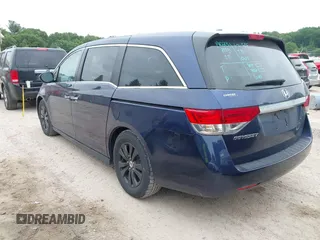 2015 Honda Odyssey EX-L z VIN 5FNRL5H68FB070392, wystawiony jako IAAI lot #42412403 z przebiegiem 146 907 mil mil oraz . Historia ofert i sprzedaży dostępna na DreamBid. Obrazek 3.
