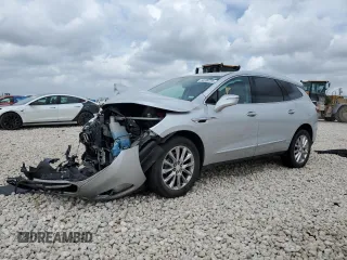 2020 Buick Enclave Essence with VIN 5GAERBKW2LJ274163, listed as a Copart auction lot 50596755 with 43,184 mi miles and Salvage Title. Bid and sale history available at carsss.com. Image 1.