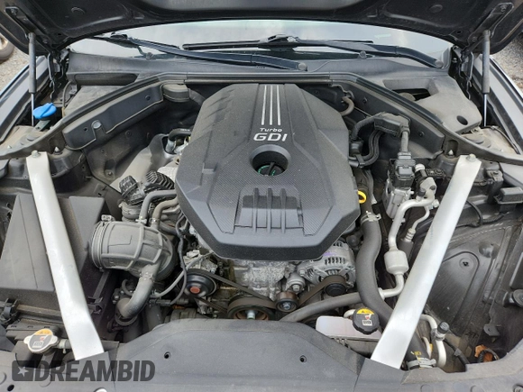 2021 Genesis G70 2.0T with VIN KMTG34LA7MU072394, listed as a Copart auction lot 62908715 with 44,104 mi miles and Salvage title. Bid and sale history available at DreamBid. Image 11.