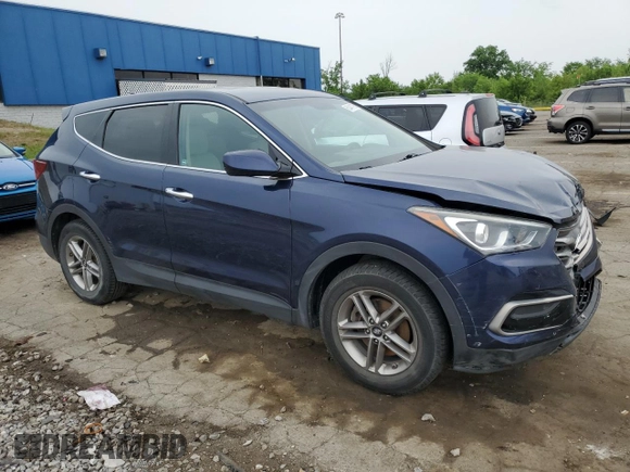 2017 Hyundai Santa Fe 2.4L with VIN 5XYZT3LB1HG496588, listed as a Copart auction lot 60441795 with 136,361 mi miles and Clean title. Bid and sale history available at DreamBid. Image 4.