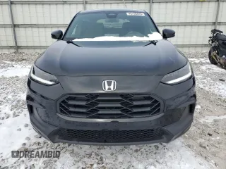 2024 Honda HR-V Sport with VIN 3CZRZ2H59RM758786, listed as a Copart auction lot 45756845 with 21,430 mi miles and Salvage Title. Bid and sale history available at carsss.com. Image 5.