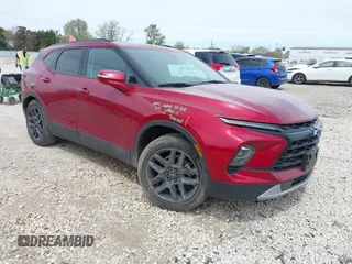 2023 Chevrolet Blazer LT z VIN 3GNKBJRSXPS147109, wystawiony jako IAAI lot #42137595 z przebiegiem 16 533 mil mil oraz . Historia ofert i sprzedaży dostępna na DreamBid. Obrazek 1.