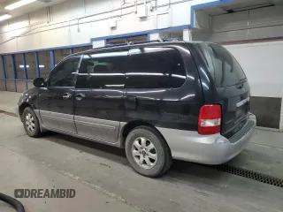 2004 Kia Sedona LX with VIN KNDUP131546549722, listed as a Copart auction lot 75752004 with 193,222 mi miles and Salvage Title. Bid and sale history available at carsss.com. Image 2.