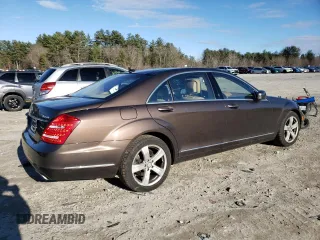 2011 Mercedes-Benz S-Class S 550 with VIN WDDNG8GB8BA365715, listed as a Copart auction lot 50122985 with 95,525 mi miles and Clean Title. Bid and sale history available at carsss.com. Image 3.