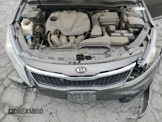 2013 Kia Optima EX with VIN 5XXGN4A78DG107255, listed as a Copart auction lot 61015475 with 168,006 mi miles and Salvage title. Bid and sale history available at DreamBid. Image 11.