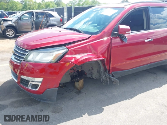 2014 Chevrolet Traverse LT with VIN 1GNKRGKD5EJ254190, listed as a IAAI auction lot 41966670 with 68,236 mi miles. Bid and sale history available at carsss.com. Image 6.