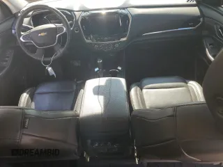 2020 Chevrolet Traverse Premier with VIN 1GNEVKKW3LJ259754, listed as a Copart auction lot 45527334 with 43,057 mi miles and Salvage Title. Bid and sale history available at carsss.com. Image 8.