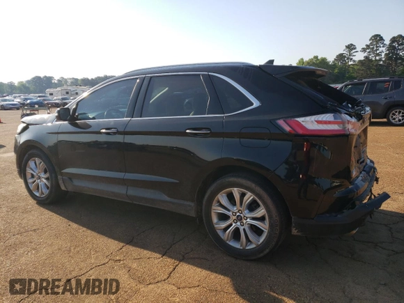 2020 Ford Edge Titanium с VIN 2FMPK3K90LBB63624, выставлен на аукционе Copart как лот 55143825 с пробегом 105 394 миль миль и Списание • Salvage title. История ставок и продаж доступна на DreamBid. Изображение 2.