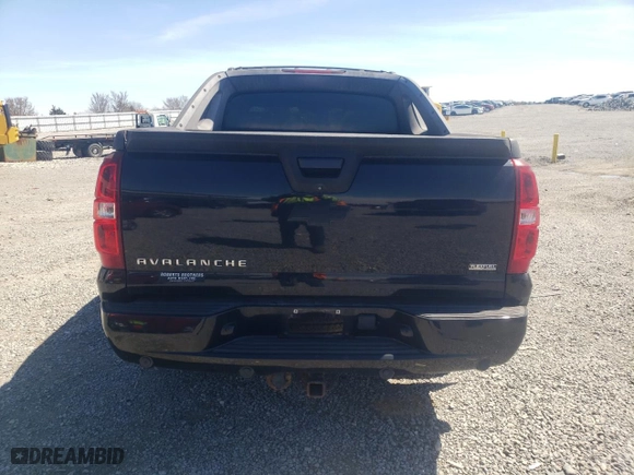 2008 Chevrolet Avalanche LTZ with VIN 3GNFK12368G264419, listed as a Copart auction lot 50466875 with 167,172 mi miles and Salvage Title. Bid and sale history available at carsss.com. Image 6.