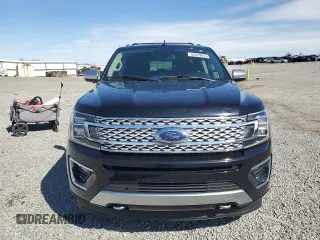 2020 Ford Expedition Max Platinum with VIN 1FMJK1MT5LEA80052, listed as a Copart auction lot 50329655 with 103,274 mi miles and Salvage title. Bid and sale history available at DreamBid. Image 5.