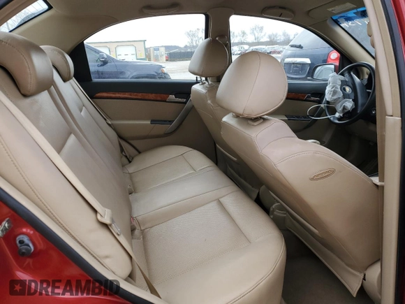 2007 Chevrolet Aveo LT with VIN KL1TG56667B086759, listed as a Copart auction lot 51053975 with 106,869 mi miles and Salvage title. Bid and sale history available at DreamBid. Image 10.