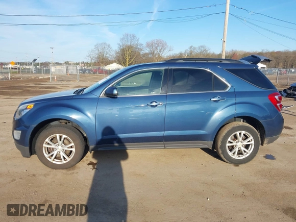 2016 Chevrolet Equinox LT with VIN 2GNALCEK2G6348625, listed as a IAAI auction lot 42090565 with 171,842 mi miles and . Bid and sale history available at carsss.com. Image 14.