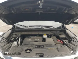 2023 Infiniti QX60 Luxe with VIN 5N1DL1FS5PC368816, listed as a Copart auction lot 54329005 with 54,642 mi miles and Salvage title. Bid and sale history available at DreamBid. Image 12.
